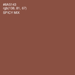 #8A5143 - Spicy Mix Color Image